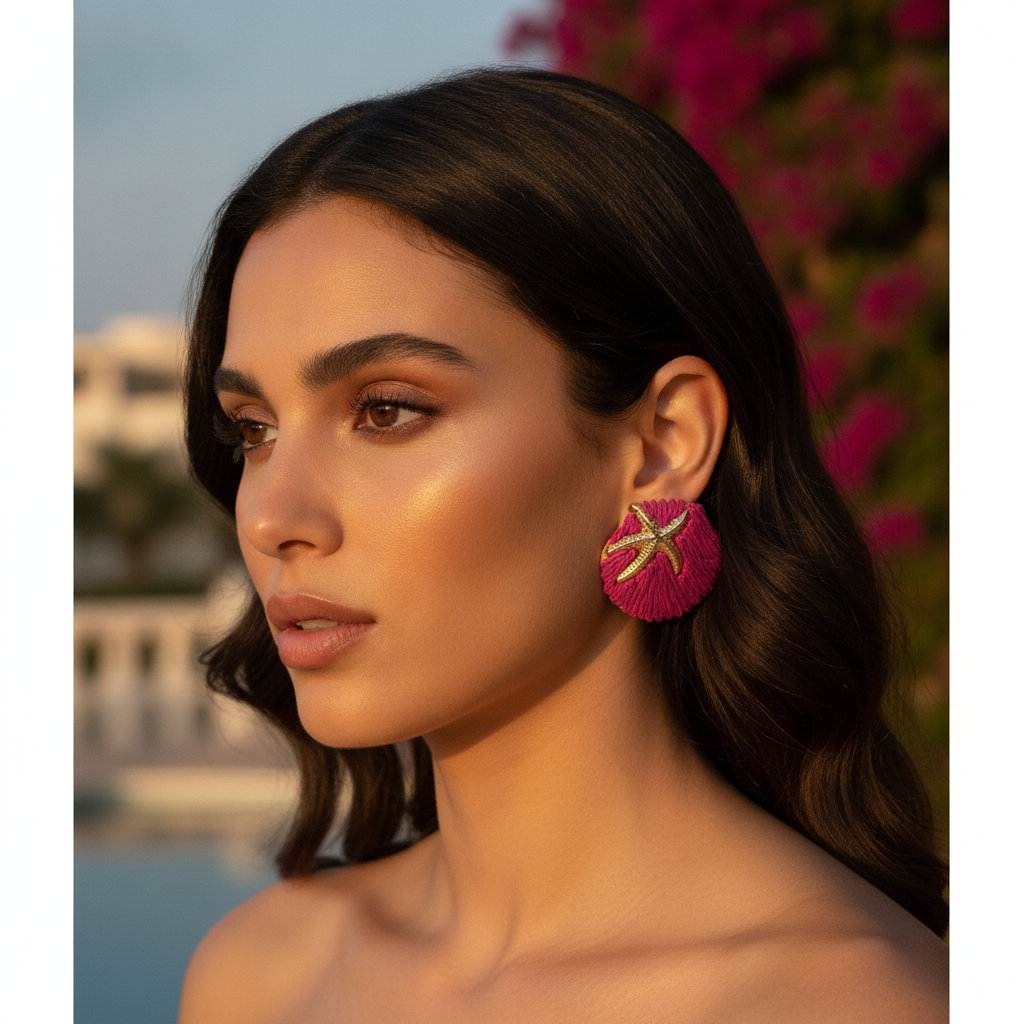 [Eari-62-1.4] Starfish Stunners (1.Pink)